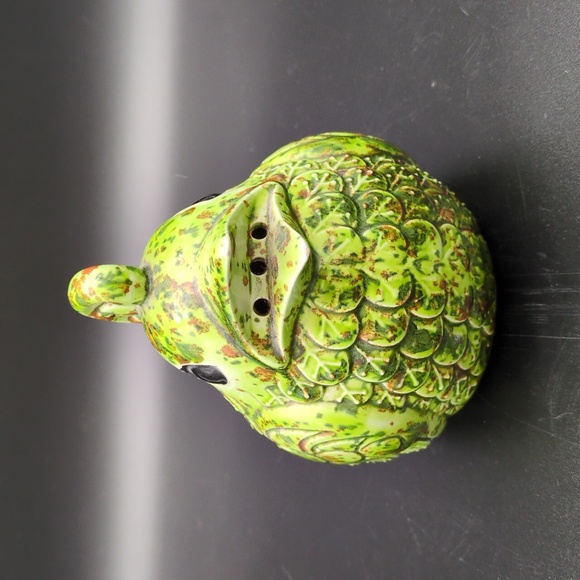 Vintage MCM Green Ceramic Baby Bird Shaker - Picture 2 of 9